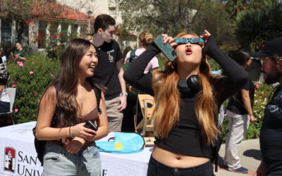 Scenes From the 2024 Partial Solar Eclipse